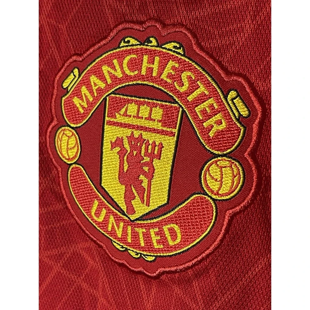 Adidas Manchester United 23/24 Long Sleeve Jersey Sz XL Slim Fit‎ Red